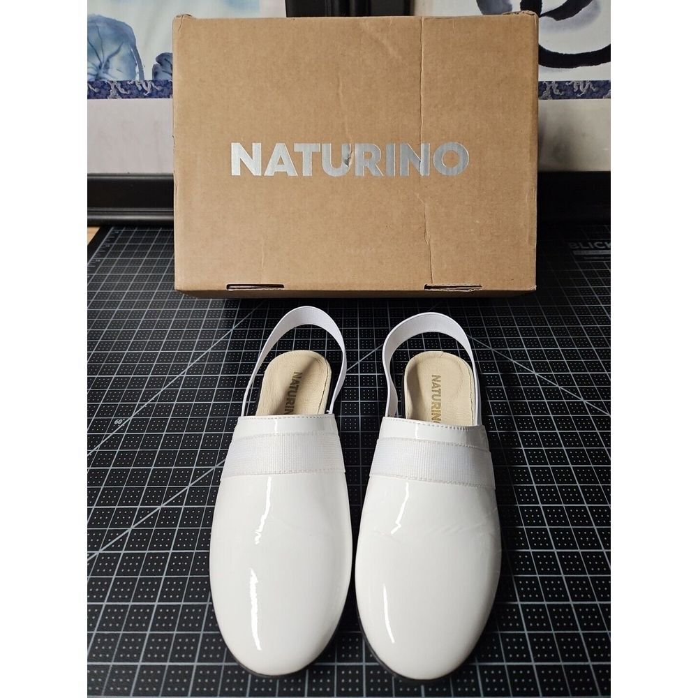 Naturino Girl's‎ Evry  White closed toe sandals EU 30 (US 12-12.5 Little Kid) M